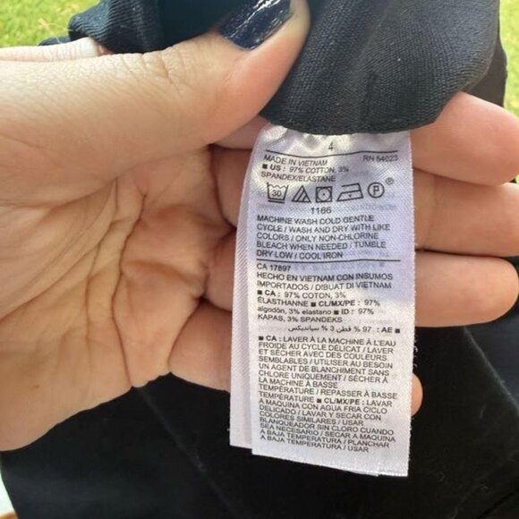 Old Navy Navy Pants (4) - Picture 4 of 4